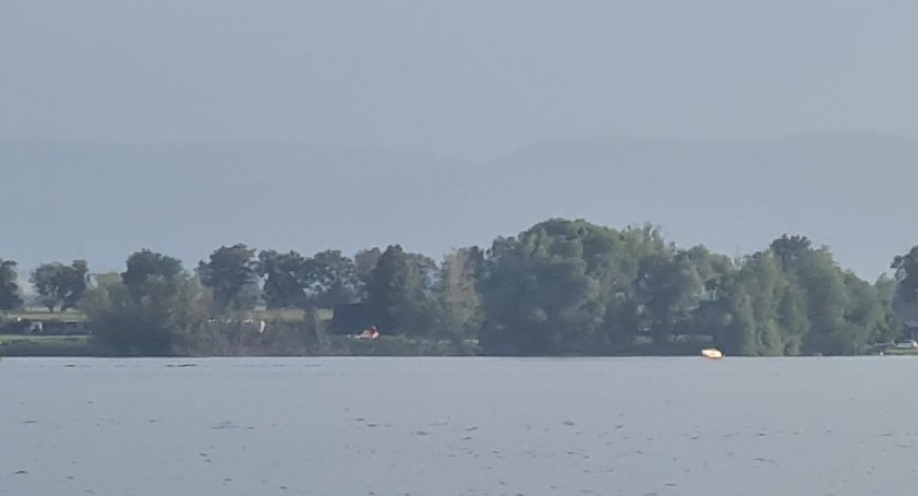 Poszukiwania nad jeziorem otmuchowskim 