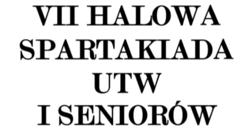Korfantów zaprasza na spartakiadę seniorów 