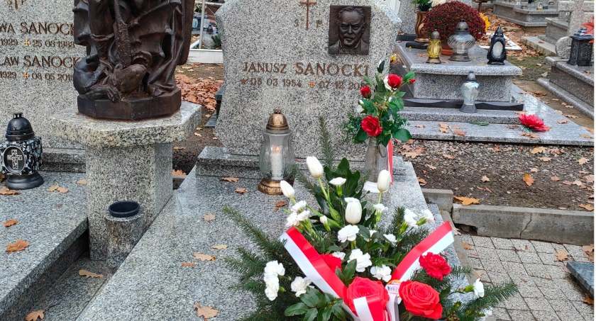 Druga rocznica śmierci Janusza Sanockiego 