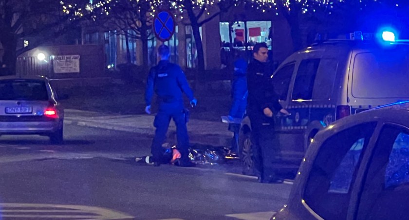 18-latka potrąciła motorowerzystę