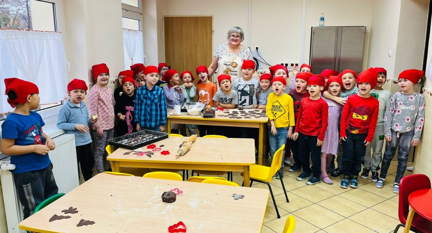 Piernikowe warsztaty w Przedszkolu nr 8