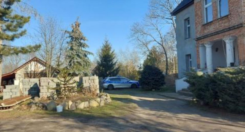 Znalazł niewybuch na swojej posesji
