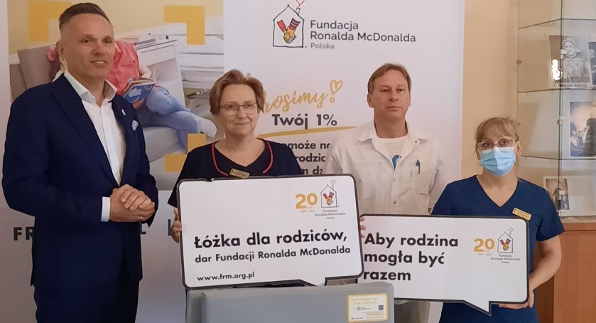 Łóżka dla rodziców małych pacjentów szpitala w Nysie 