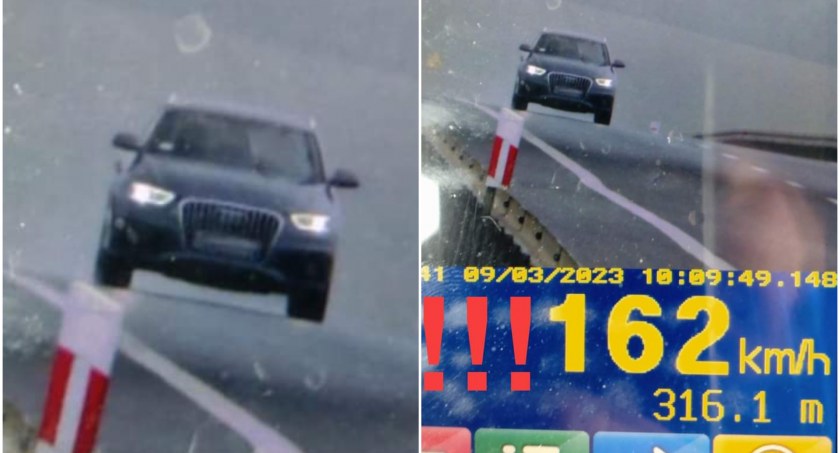 Kierowca audi dostał 4 tys. zł mandatu!
