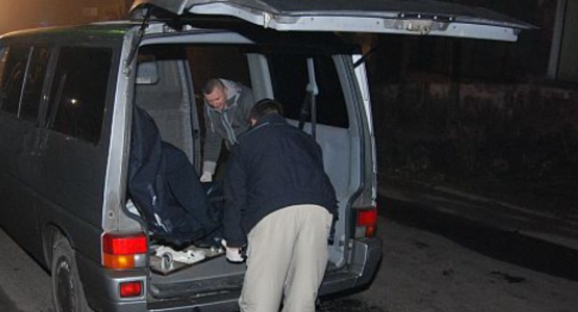 Znalazł zwłoki kolegi 