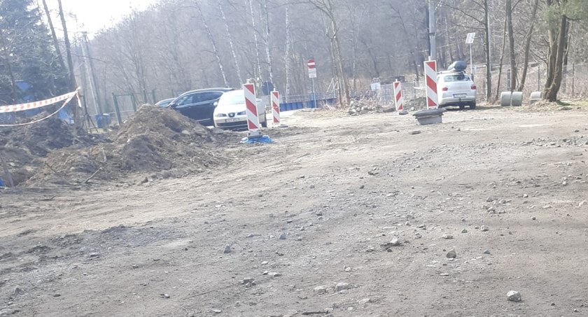 Przebudowa drogi w Zdroju 
