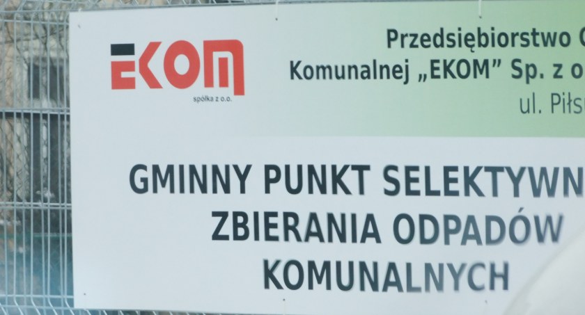 Wyrzucony z PSZOK - u. Pracownikom nie spodobało się jego auto 