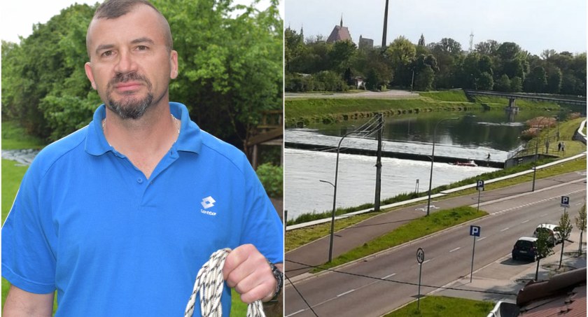 Rzucił się na ratunek tonącym 