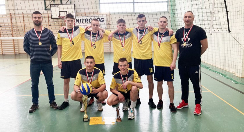 Chłopcy z MOW w Nysie mistrzami Polski w siatkówce