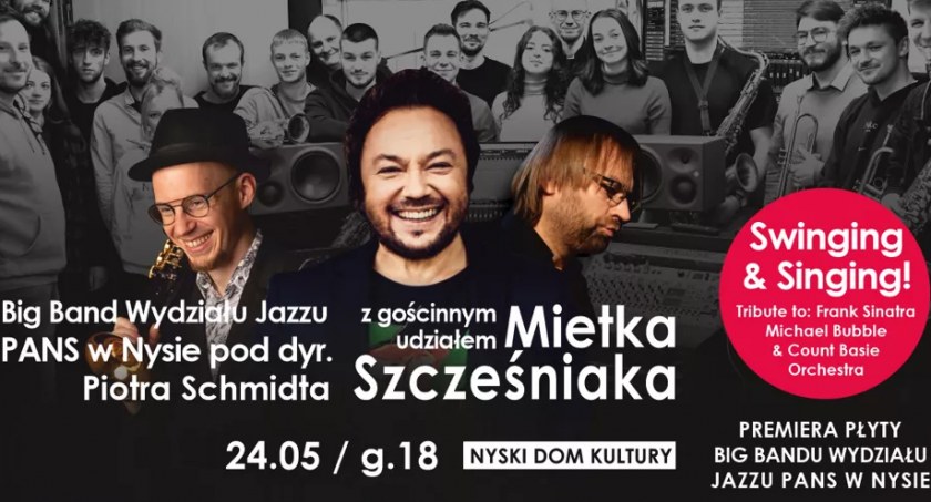 Premiera płyty Big Bandu Wydziału Jazzu nyskiej uczelni. 