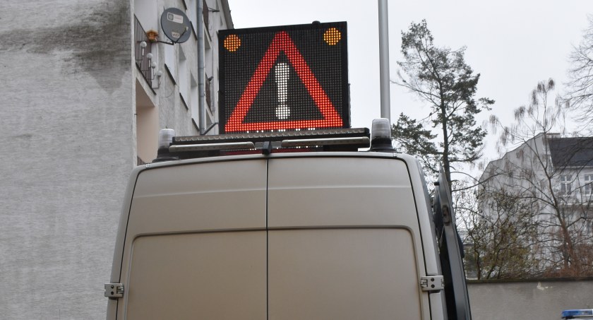 Droga groźna nie tylko dla rowerzystów!