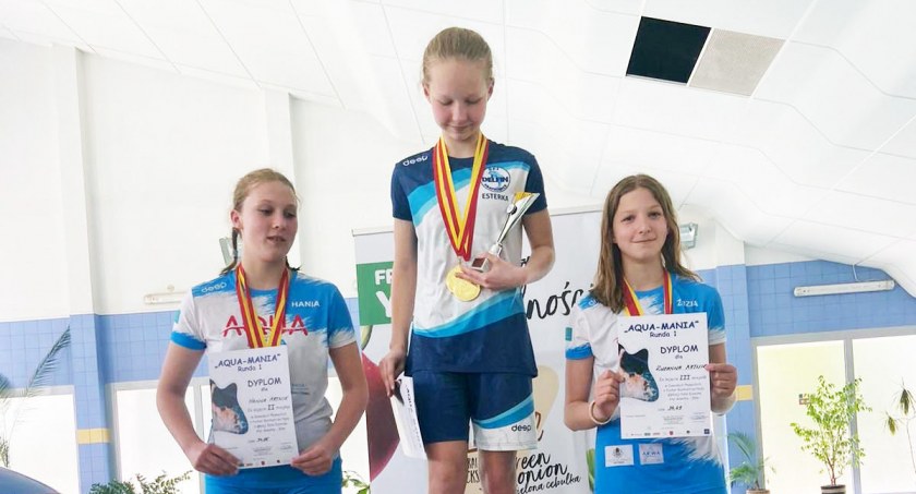 Sukcesy nyskich pływaków