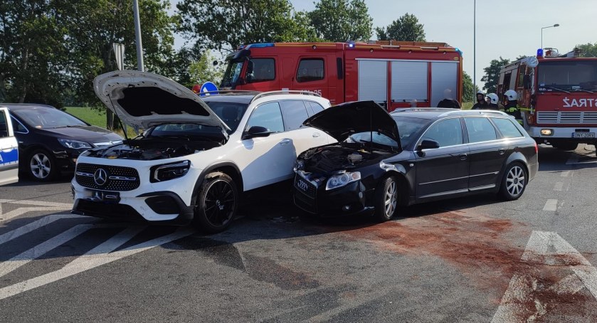 Niebezpieczne skrzyżowanie. Kolejna kolizja pod Orlenem w Otmuchowie  
