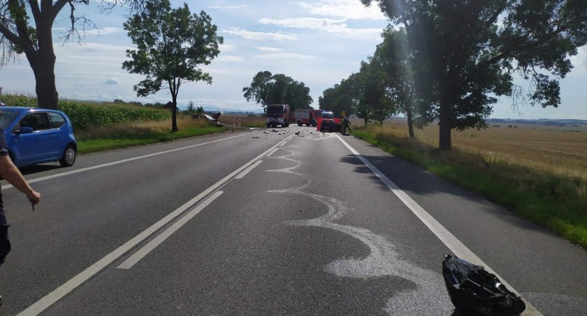 Tragedia! W wypadku zginął 40-letni motocyklista
