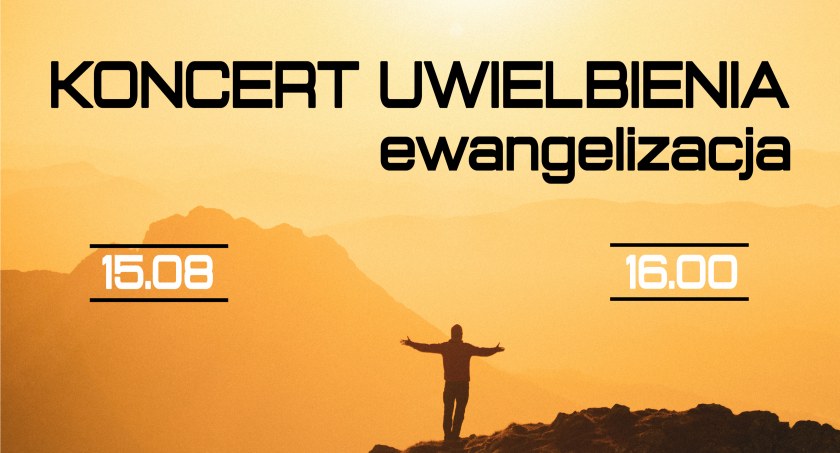 Koncert muzyki chrześcijańskiej 