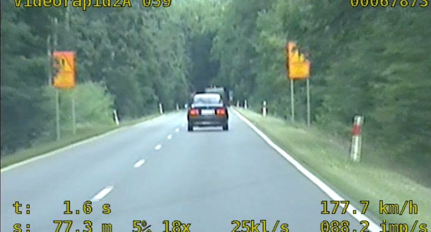 16-latek jechał z prędkością blisko 180 km/h!