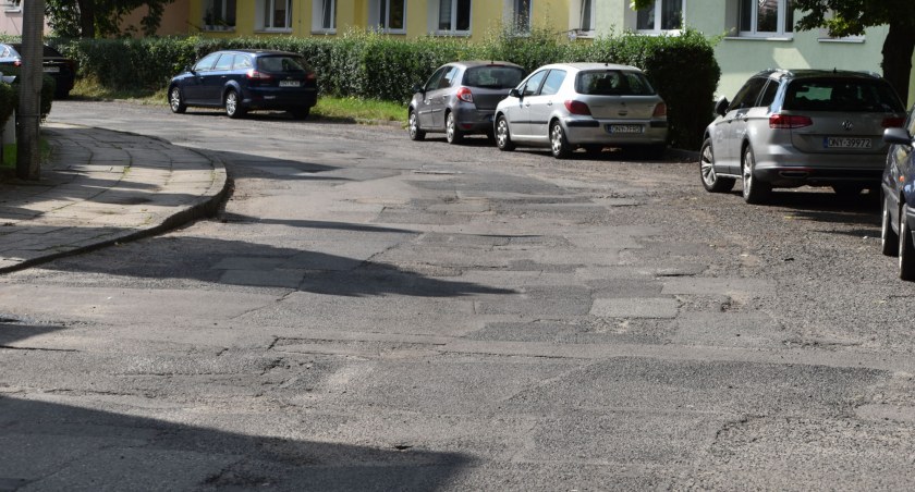 Remont ul. Reja