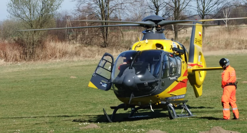 Tragedia w jednym z zakładów pracy! Mężczyzna ma zmiażdżoną nogę!