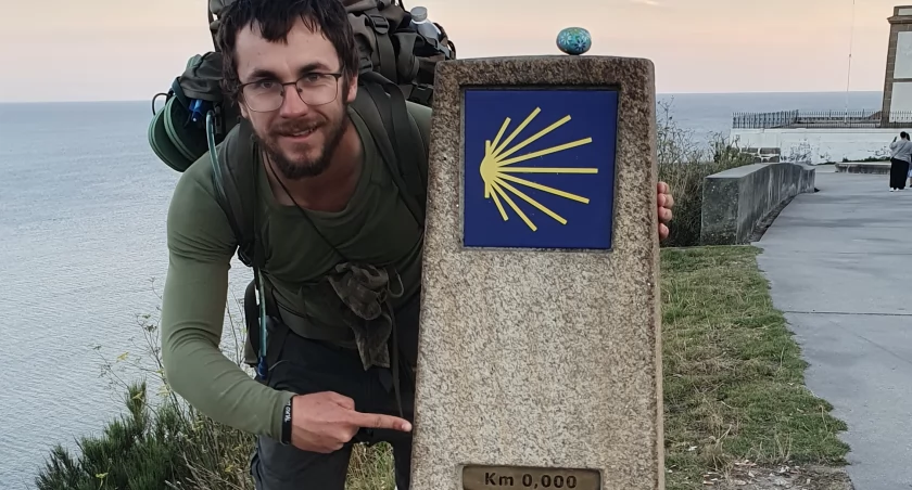 Doszedł Kuba do św. Jakuba. Nysanin Jakub Apostoł pokonał pieszo 3272 km z Nysy do Santiago de Compostela
