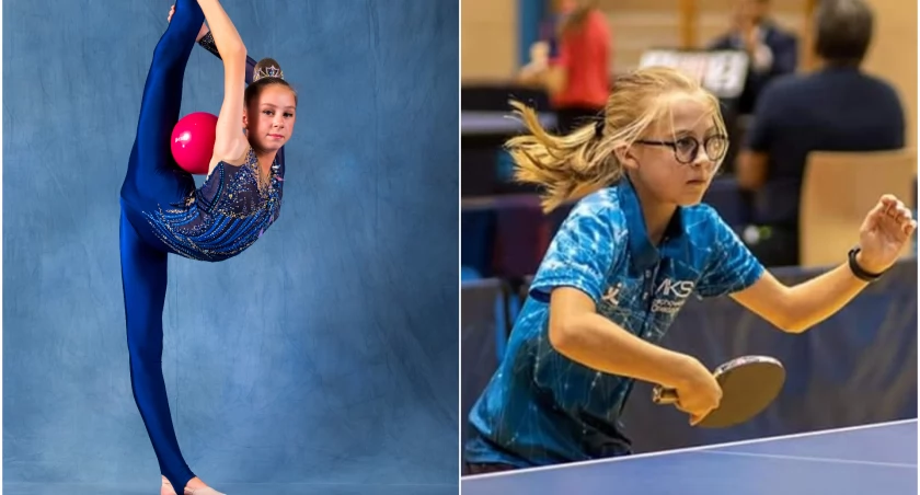 Maja i Kinga sport mają w genach
