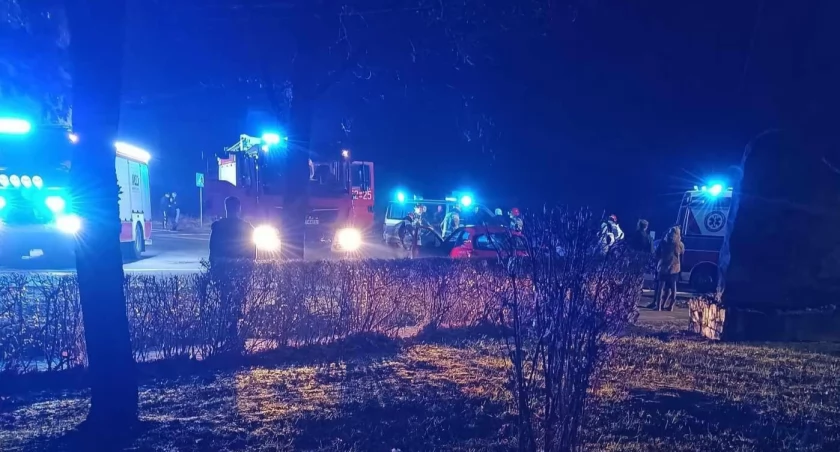 Wypadek! Sprawcą był pijany kierowca