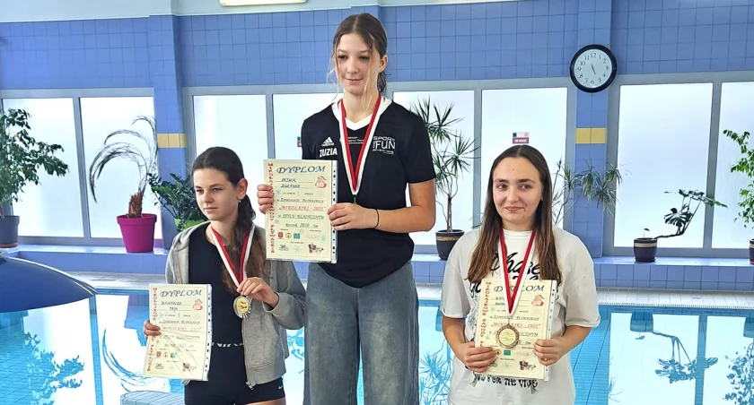 Worek medali zawodników Aqua-Swim Nysa