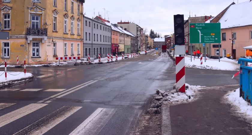 Zmiany na remontowanej krajówce w Głuchołazach 