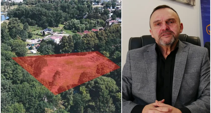Poseł Rajmund Miller przeciwko budowie mieszkań w parku 