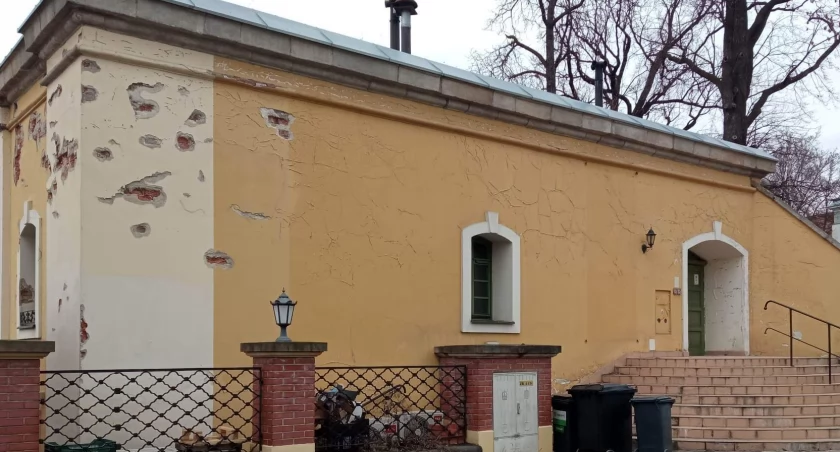 Remont elewacji bastionu 