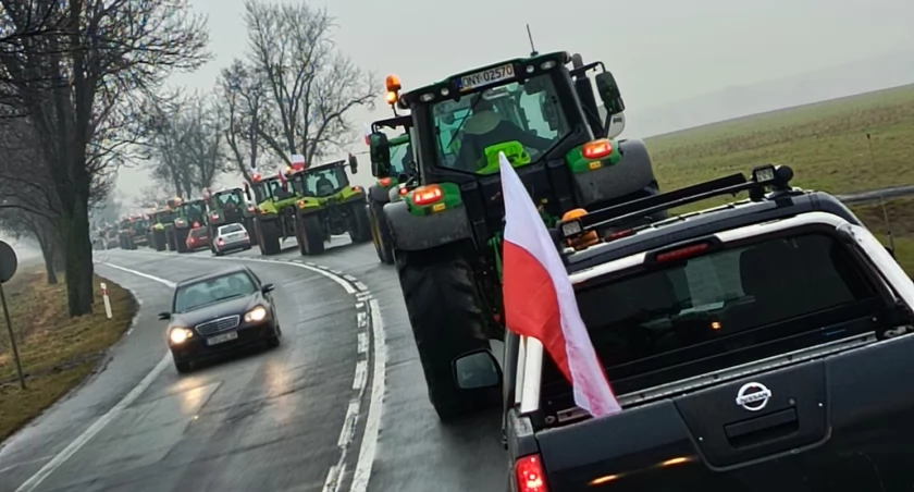 Kolejny dzień protestu rolników