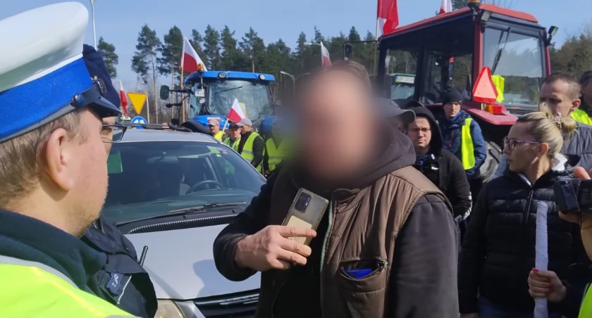 Bójka pomiędzy rolnikami a obywatelami Ukrainy