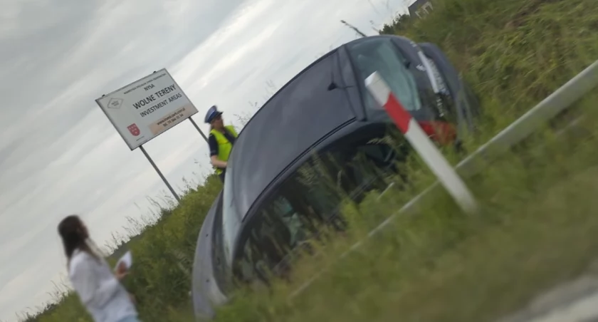 Prędkość zaprowadziła ją do rowu
