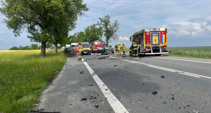 Groźne zderzenie dwóch pojazdów