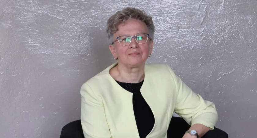 Pożegnanie dyrektor szkoły stowarzyszeniowej w Mańkowicach