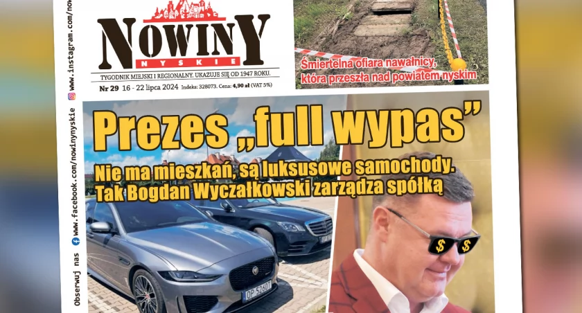 Bogdan Wyczałkowski. Prezes „full wypas”. Nie ma mieszkań, są luksusowe samochody 