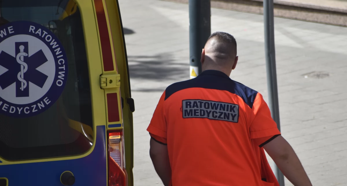  Zaatakował ratownika medycznego!