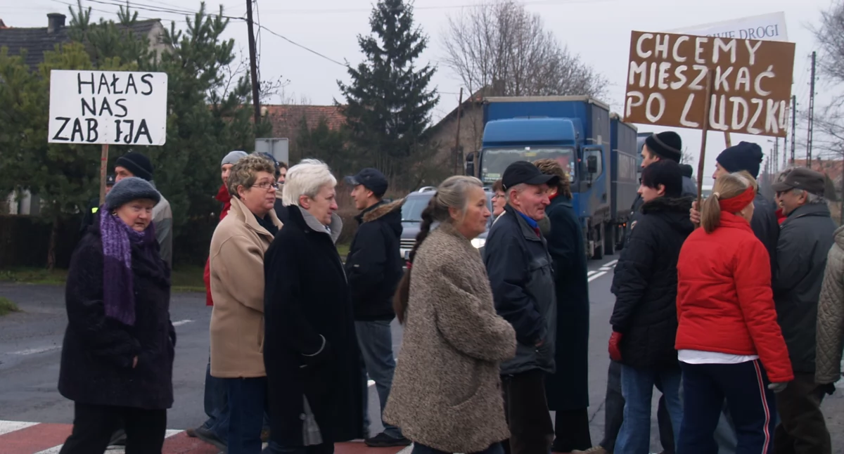 Będą blokować drogę. Stary Grodków walczy o obwodnicę