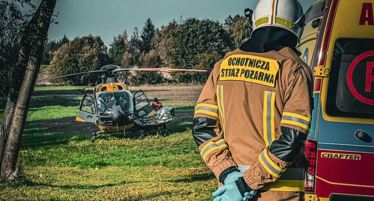 Przewrócił się na motorze. Nie miał uprawnień
