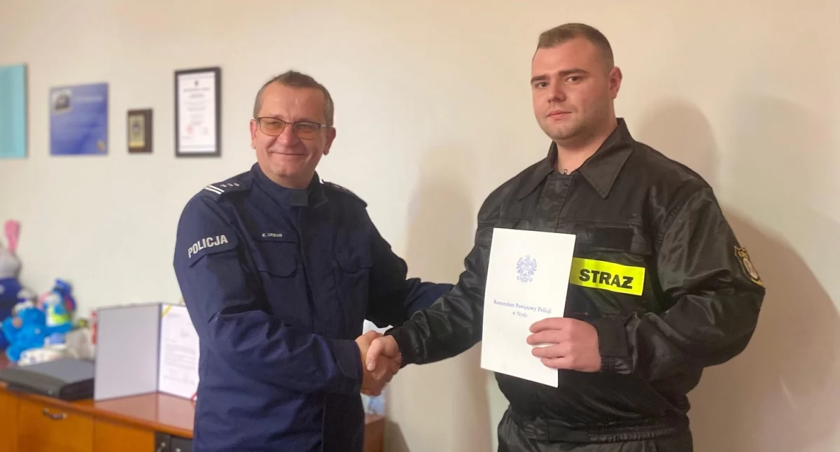 Strażak ochotnik zatrzymał pijanego kierowcę