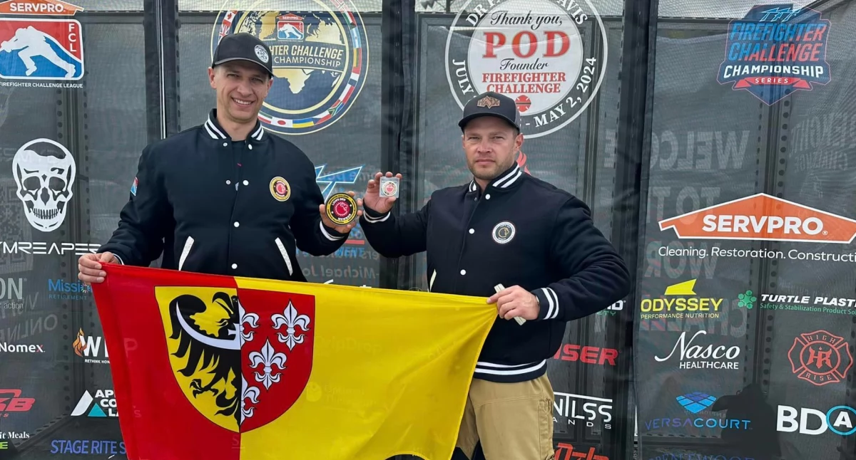 Strażacy podbili Amerykę!