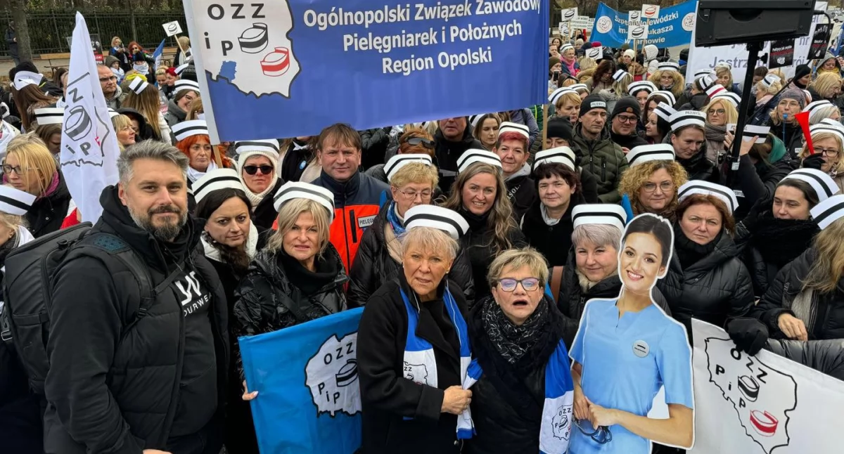 Pielęgniarki i pielęgniarze walczą o swoje prawa! 