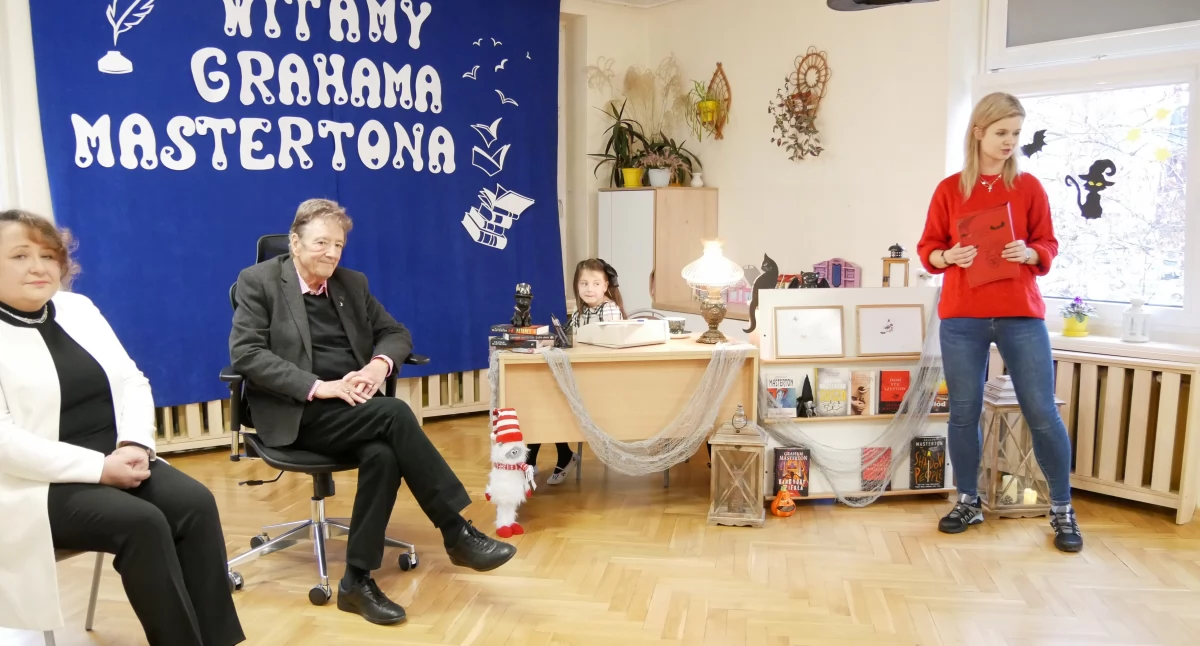 Graham Masterton odwiedził kolejne przedszkole