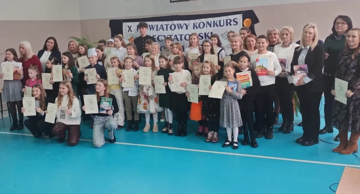 Powiatowy Konkurs Recytatorski w Łambinowicach 