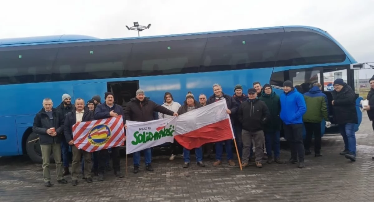 Nasi rolnicy na proteście w stolicy