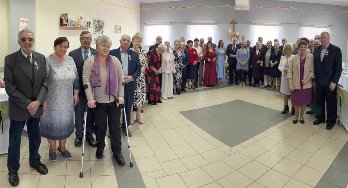Uroczystość wręczenia „Medali za Długoletnie Pożycie Małżeńskie”