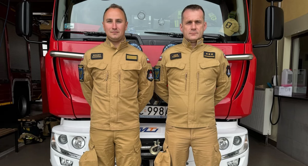 Strażacy zatrzymali nietrzeźwego kierowcę