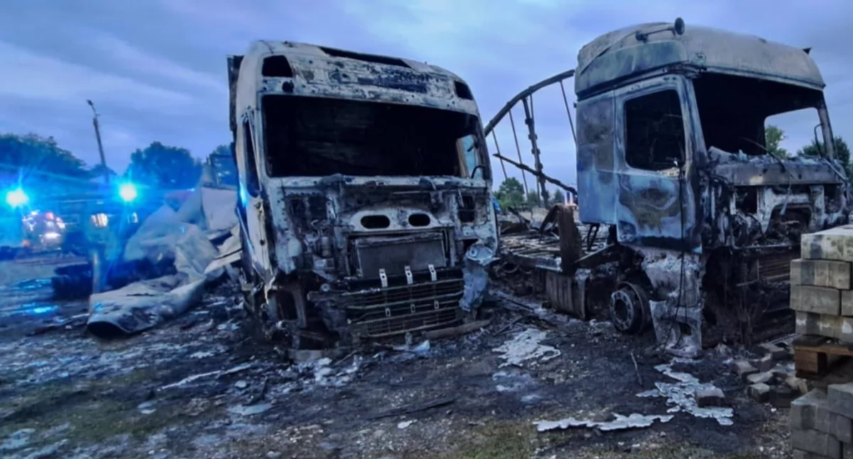 Pożar w Trzeboszowicach. Czy to zemsta na przedsiębiorcy? Policja szuka go listem gończym