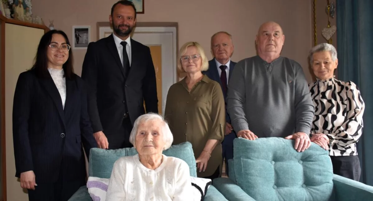 100 - latka z Paczkowa. Jubileusz Zofii Rajewskiej 
