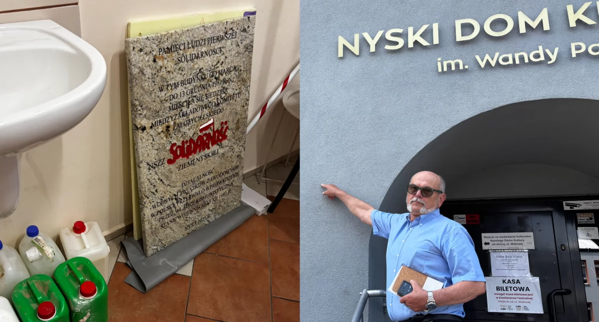 Niechciana tablica „Solidarności” 