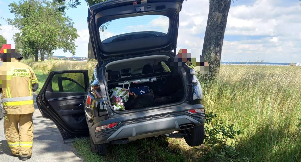 Wypadek na drodze krajowej nr 46 Pakosławice – Sidzina.